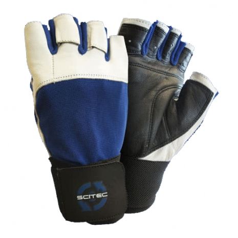 Weightlifting Gloves Blue Style 